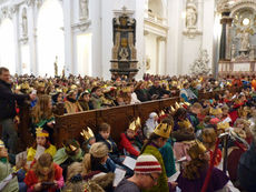 Bundesweite Eröffnung der Sternsingeraktion in Fulda (Foto: Karl-Franz Thiede)